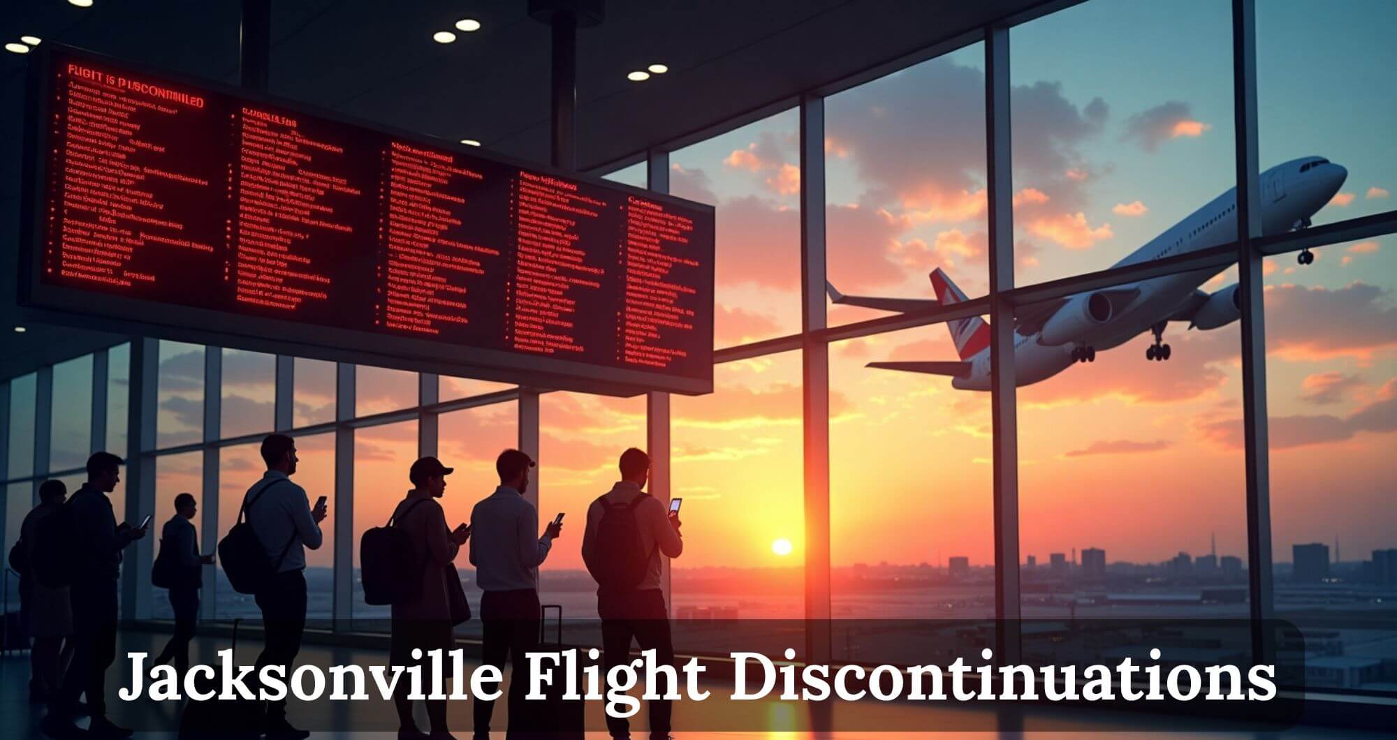 jacksonville flight discontinuations